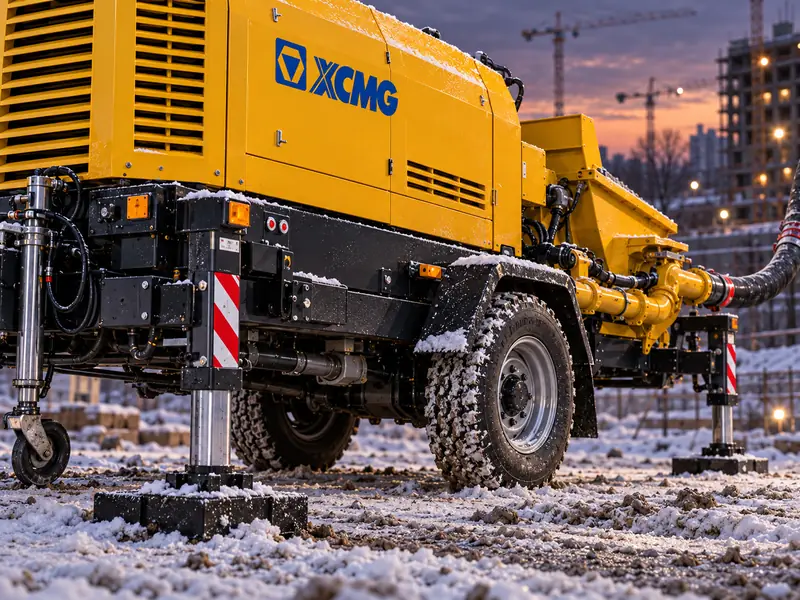 Стационарный бетононасос XCMG HBT8018VD, деталь 2