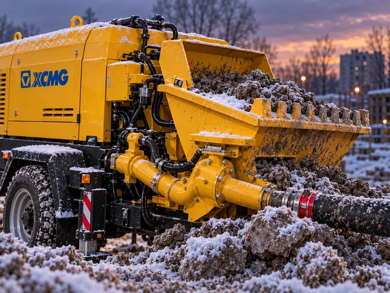 Стационарный бетононасос XCMG HBT8018VD, деталь 3