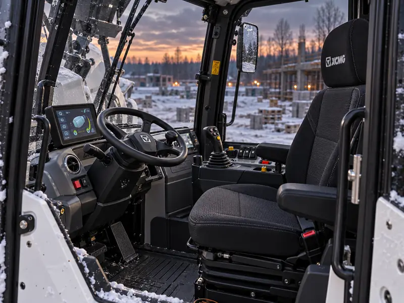 Самозагружающийся бетоносмеситель XCMG SLM4, деталь 1