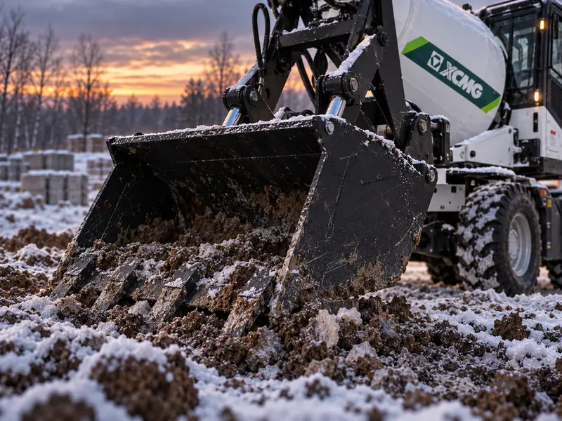 Самозагружающийся бетоносмеситель XCMG SLM4, деталь 3
