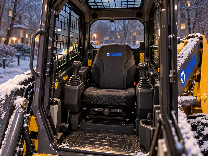 Мини-погрузчик XCMG XC740RU, деталь 1
