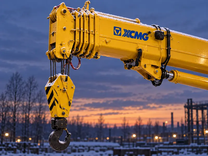 Короткобазный кран XCMG XCR40_S1, деталь 3