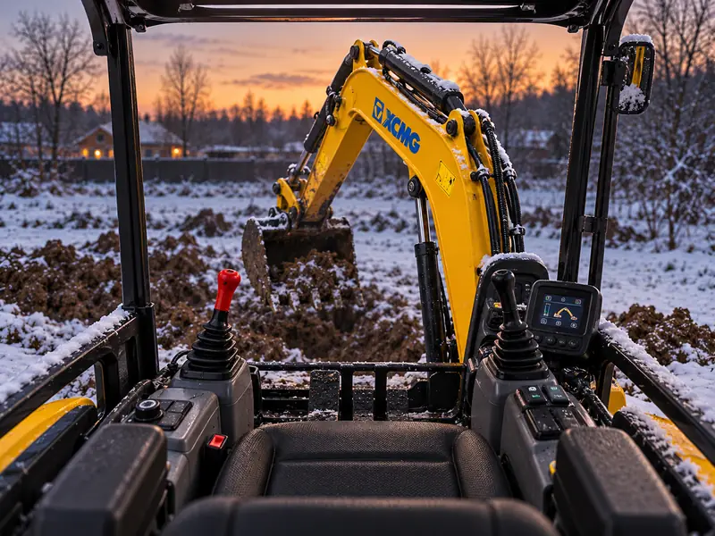 Мини-экскаватор XCMG XE20E, деталь 1