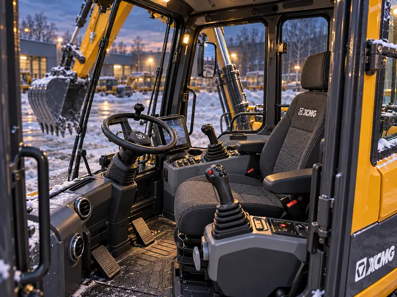 Колёсный экскаватор XCMG XE210WD, деталь 1