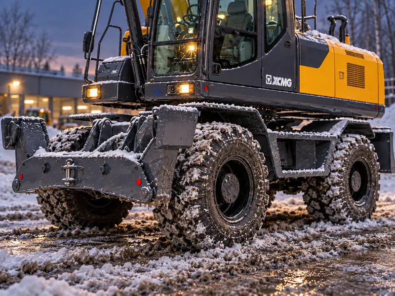 Колёсный экскаватор XCMG XE210WD, деталь 2
