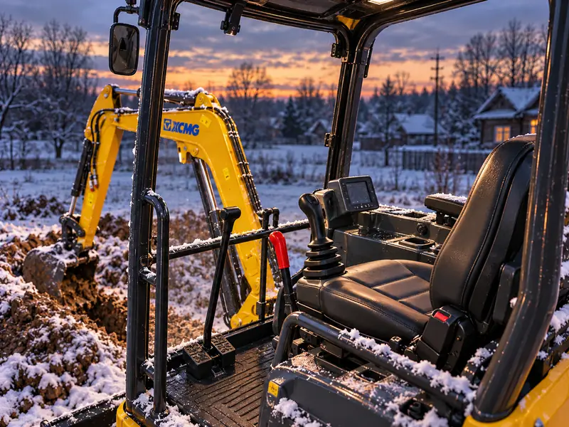 Мини-экскаватор XCMG XE27U, деталь 1