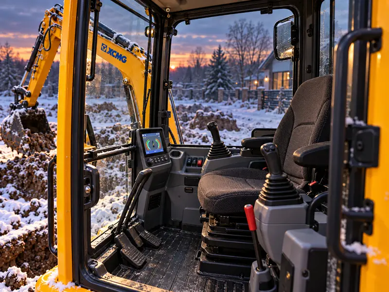 Мини-экскаватор XCMG XE35U, деталь 1