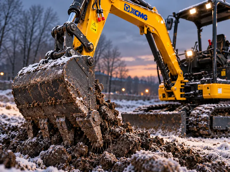 Мини-экскаватор XCMG XE55U, деталь 3