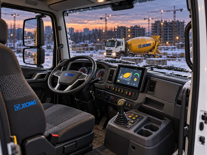 Автобетоносмеситель XCMG XGA5311GJBD5WES, деталь 1