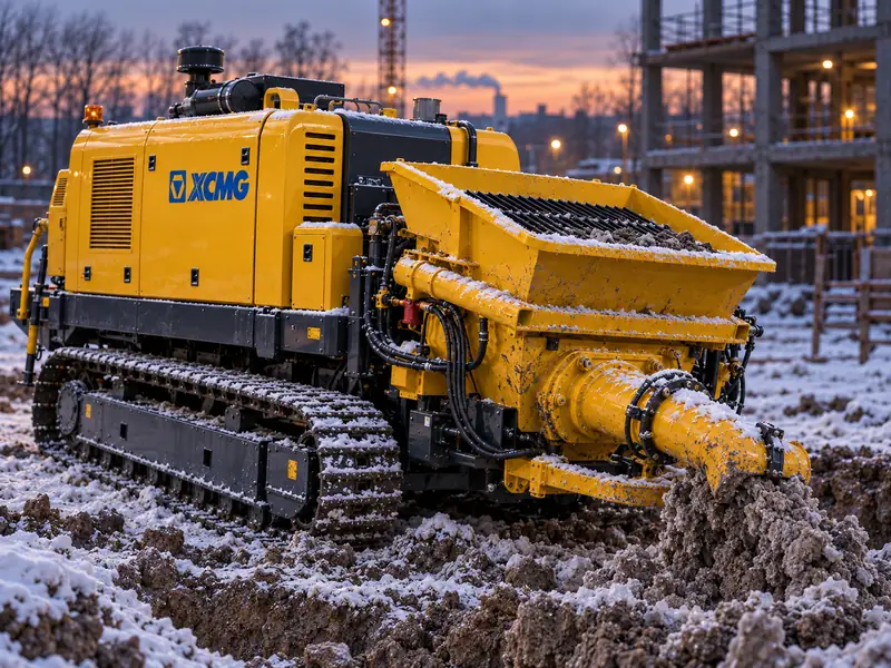 Гусеничный бетононасос XCMG XS9012D, деталь 3