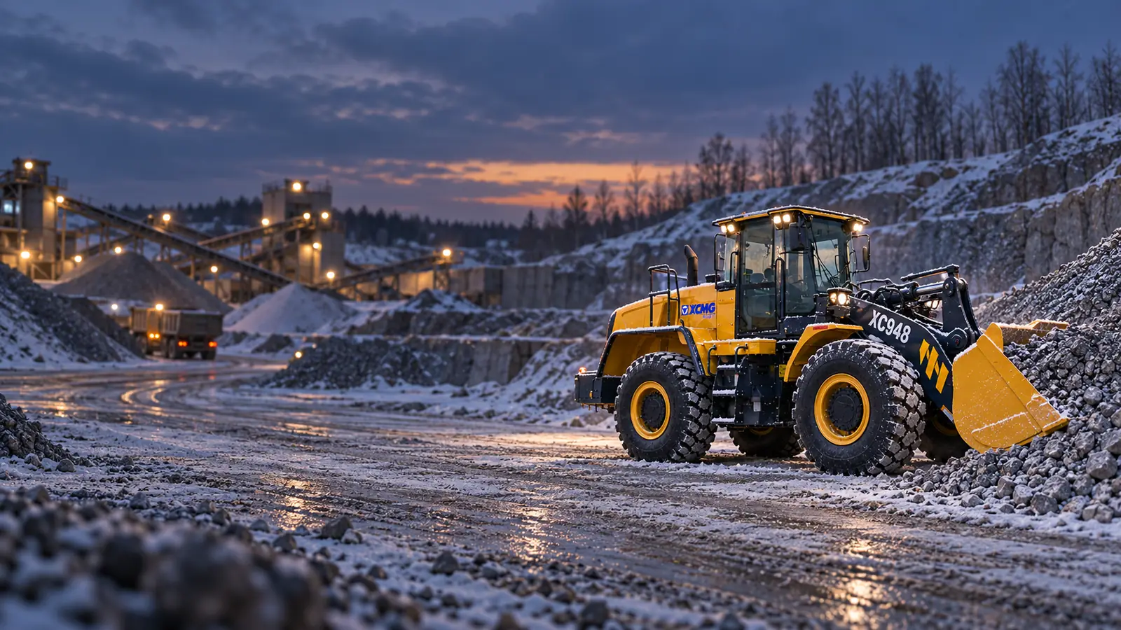 Фронтальный погрузчик XCMG LW550RU