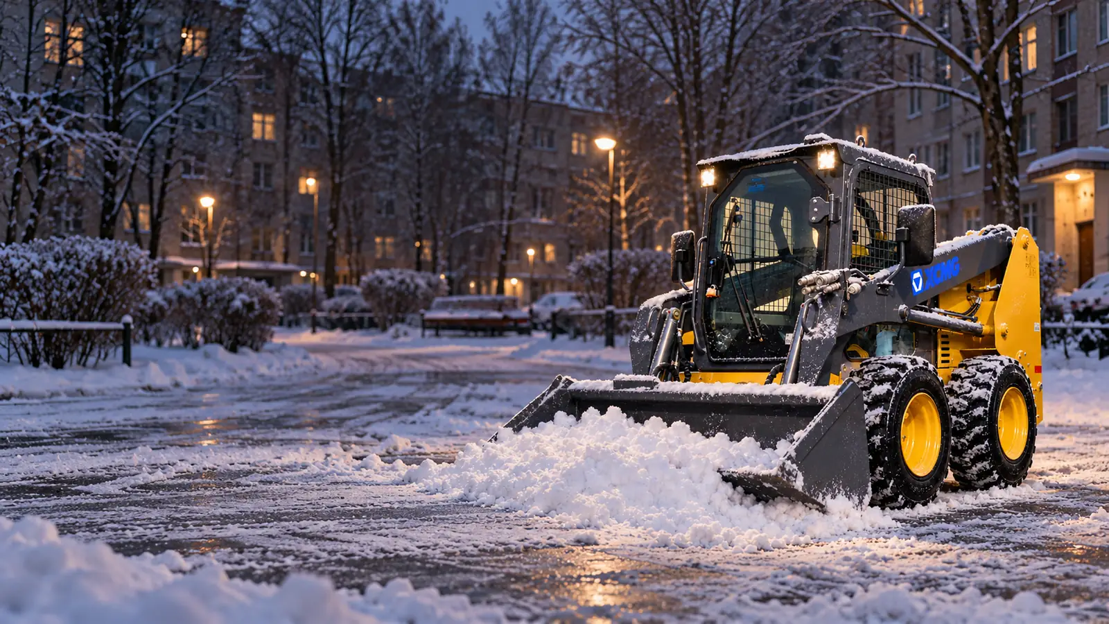 Мини-погрузчик XCMG XC740RU