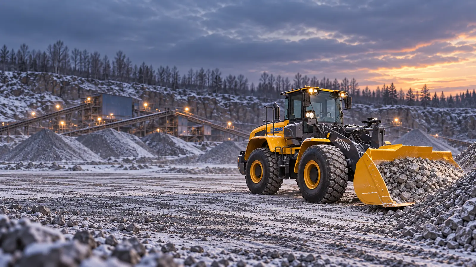 Фронтальный погрузчик XCMG XC958