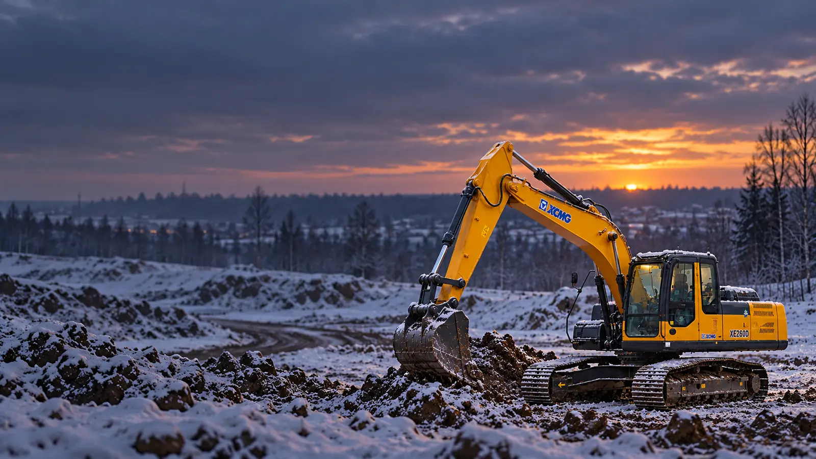 Гусеничный экскаватор XCMG XE260D