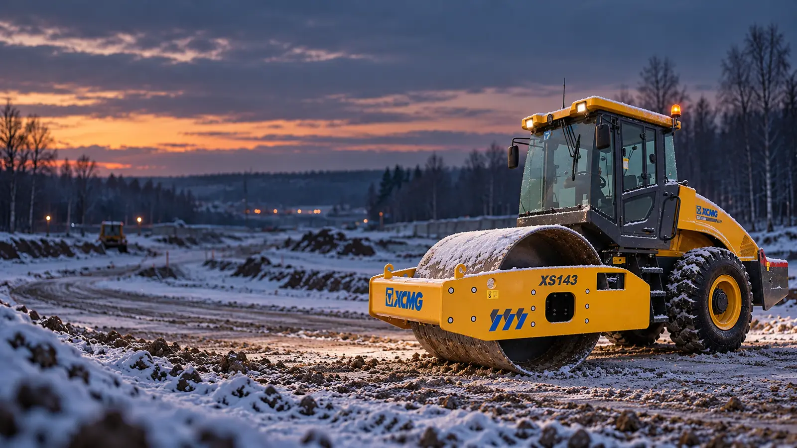 Грунтовый каток XCMG XS143