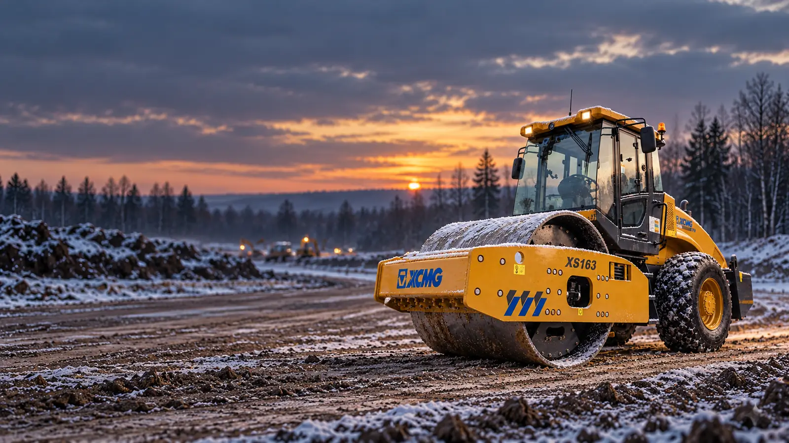 Грунтовый каток XCMG XS163
