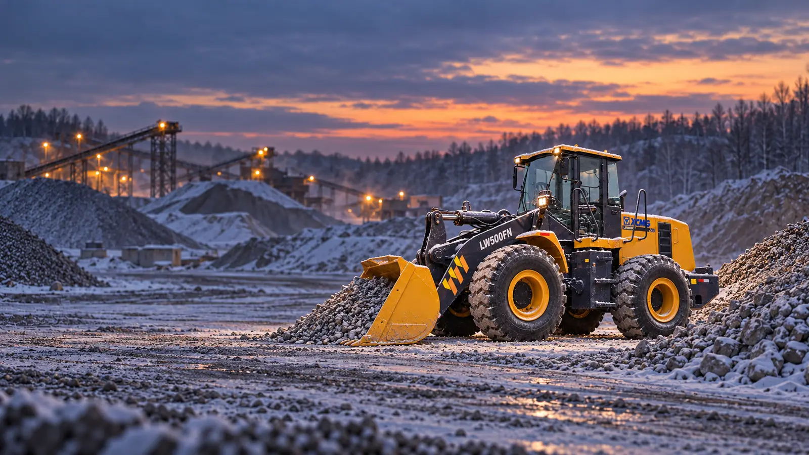 Фронтальный погрузчик XCMG ZL50RU
