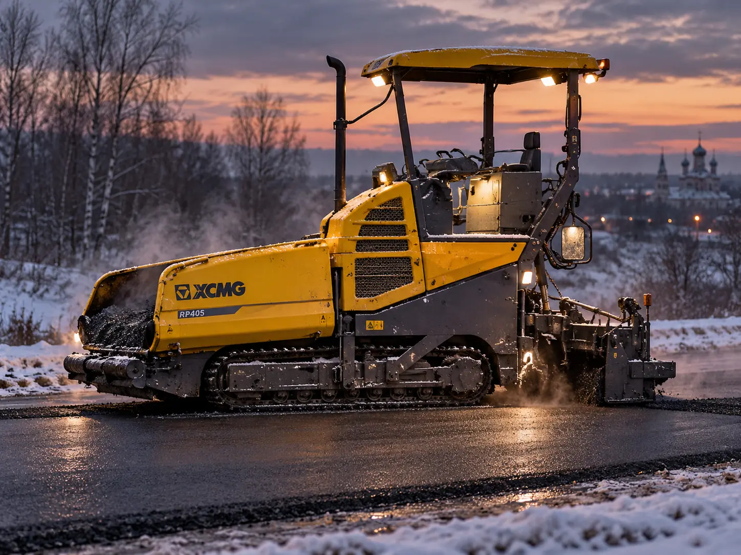 Асфальтоукладчик XCMG RP405