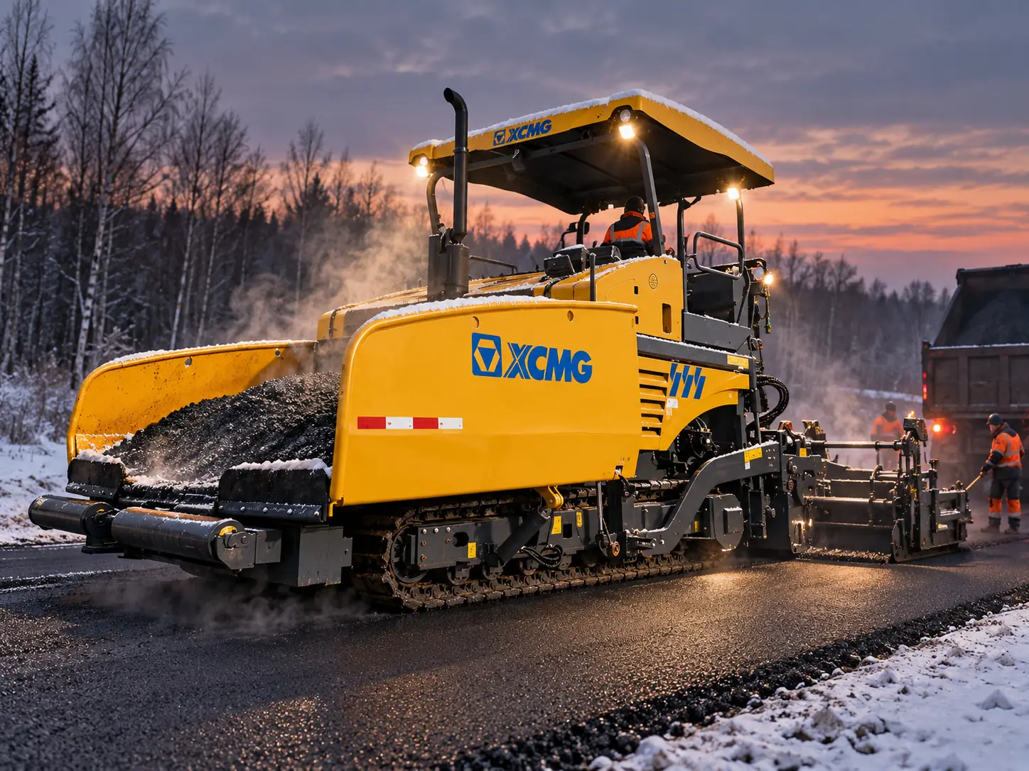 Асфальтоукладчик XCMG RP805S