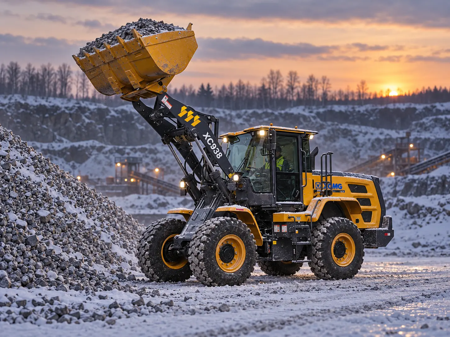 Фронтальный погрузчик XCMG XC938