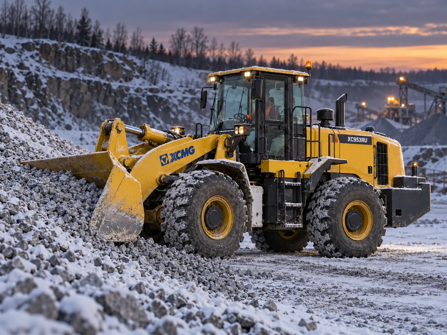 Фронтальный погрузчик XCMG XC953RU