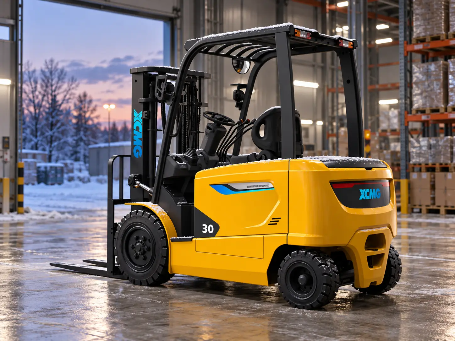 Электропогрузчик XCMG XCB30