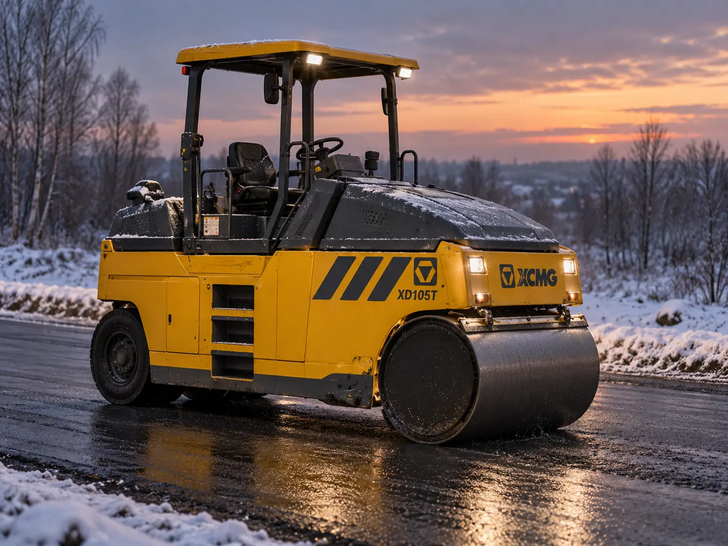 Асфальтовый каток XCMG XD105T