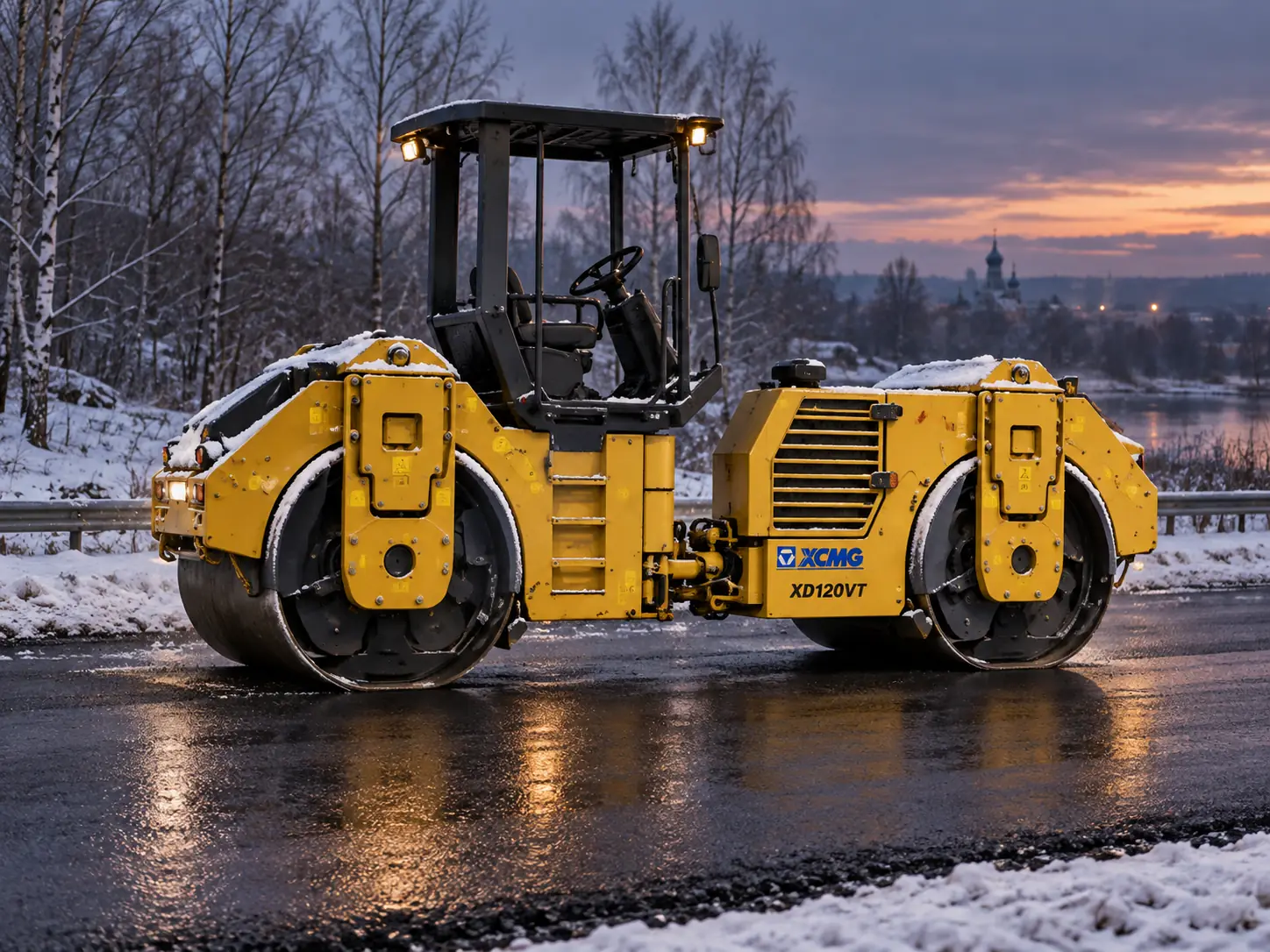 Асфальтовый каток XCMG XD120VT