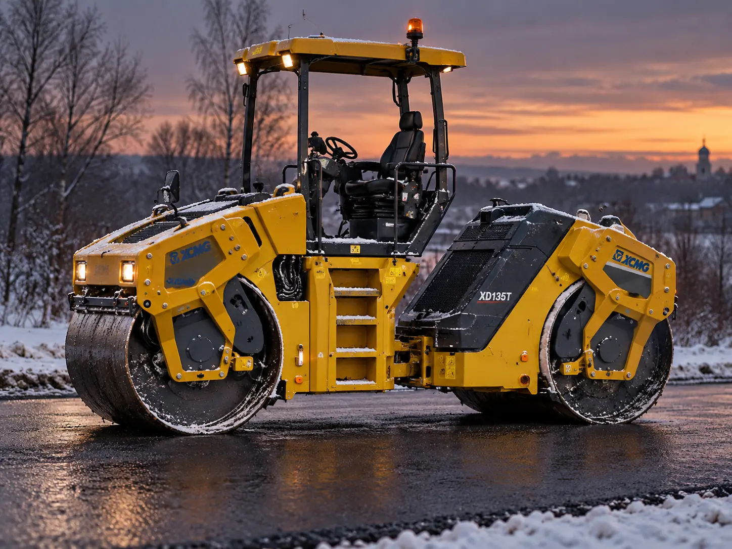 Асфальтовый каток XCMG XD135T