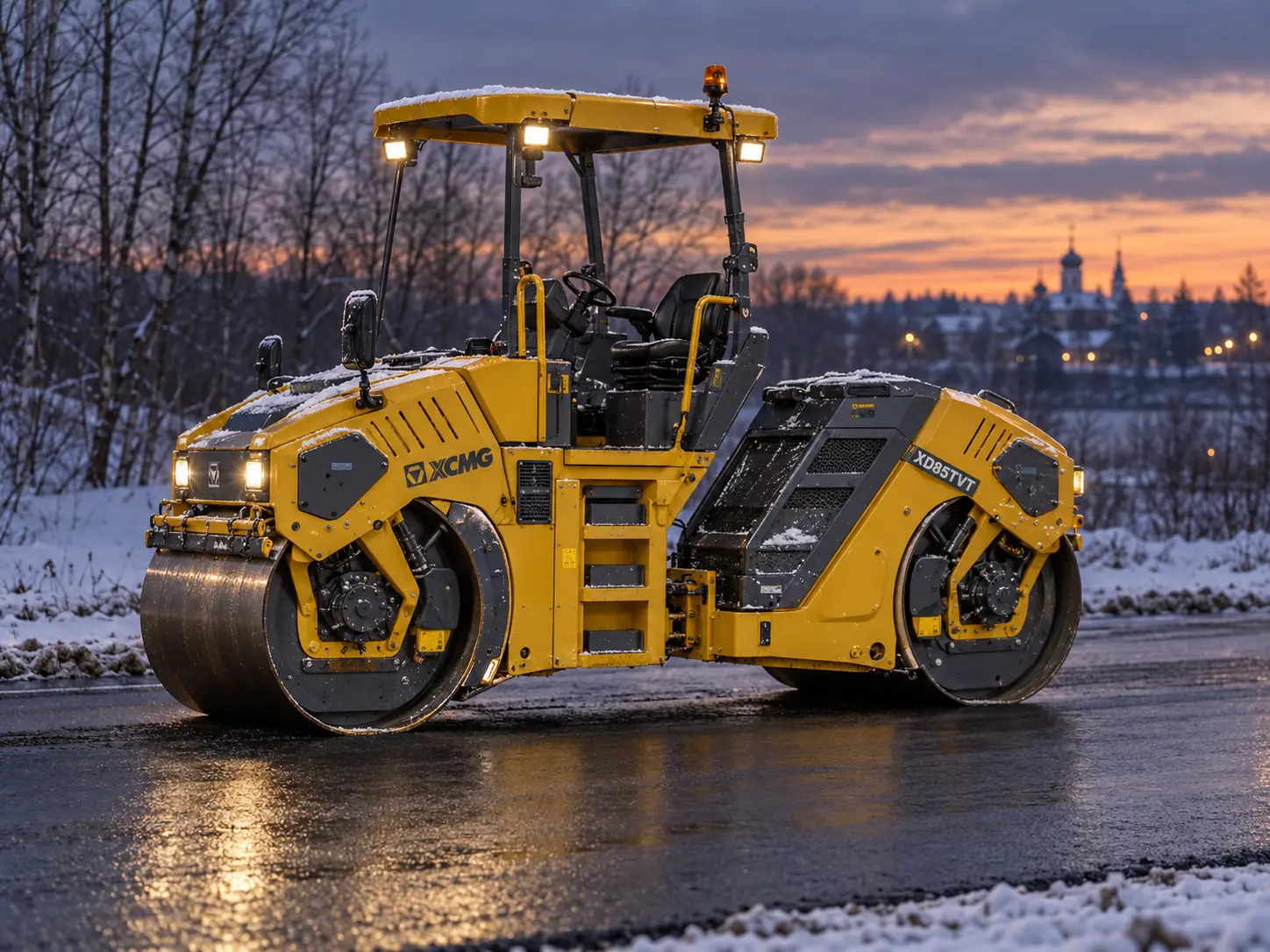 Асфальтовый каток XCMG XD85TVT