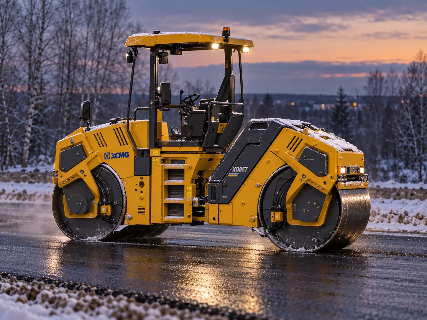 Асфальтовый каток XCMG XD85T