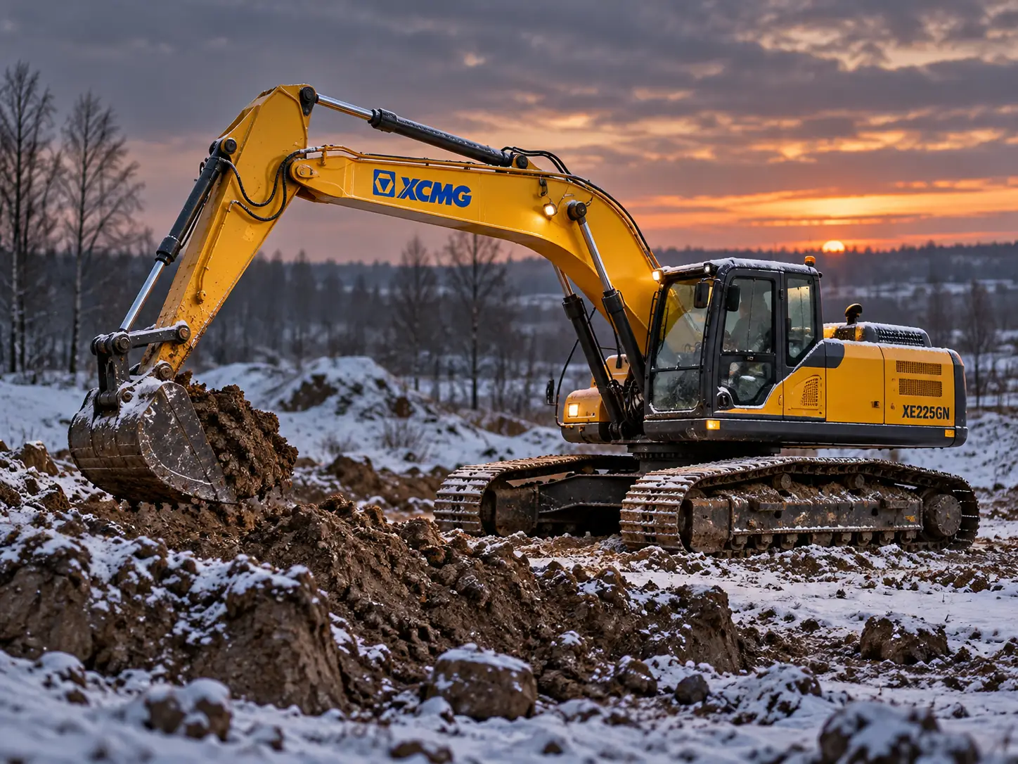 Гусеничный экскаватор XCMG XE225GN