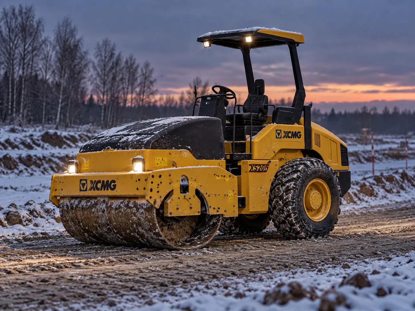 Грунтовый каток XCMG XS205